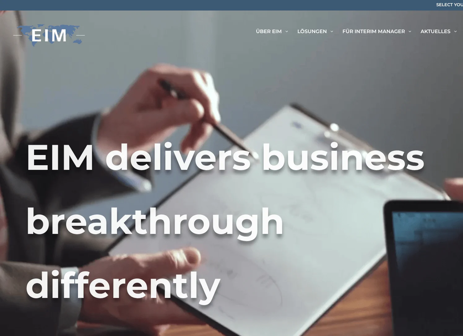 provider header website
