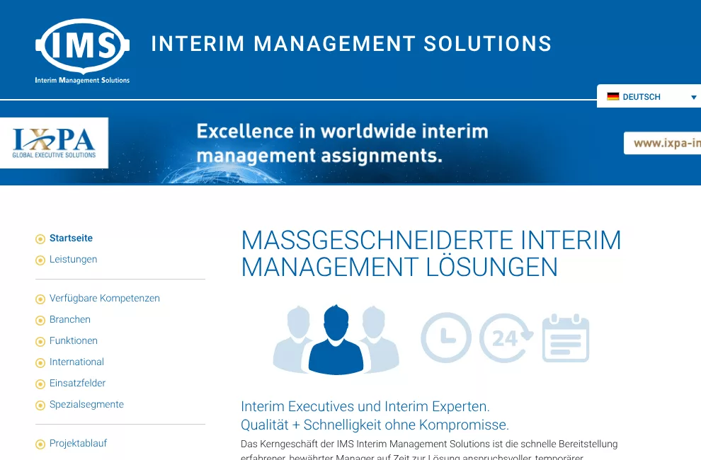 provider header website