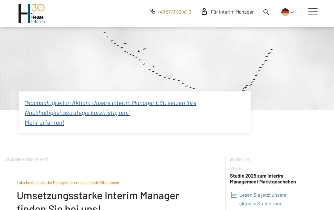 provider header website