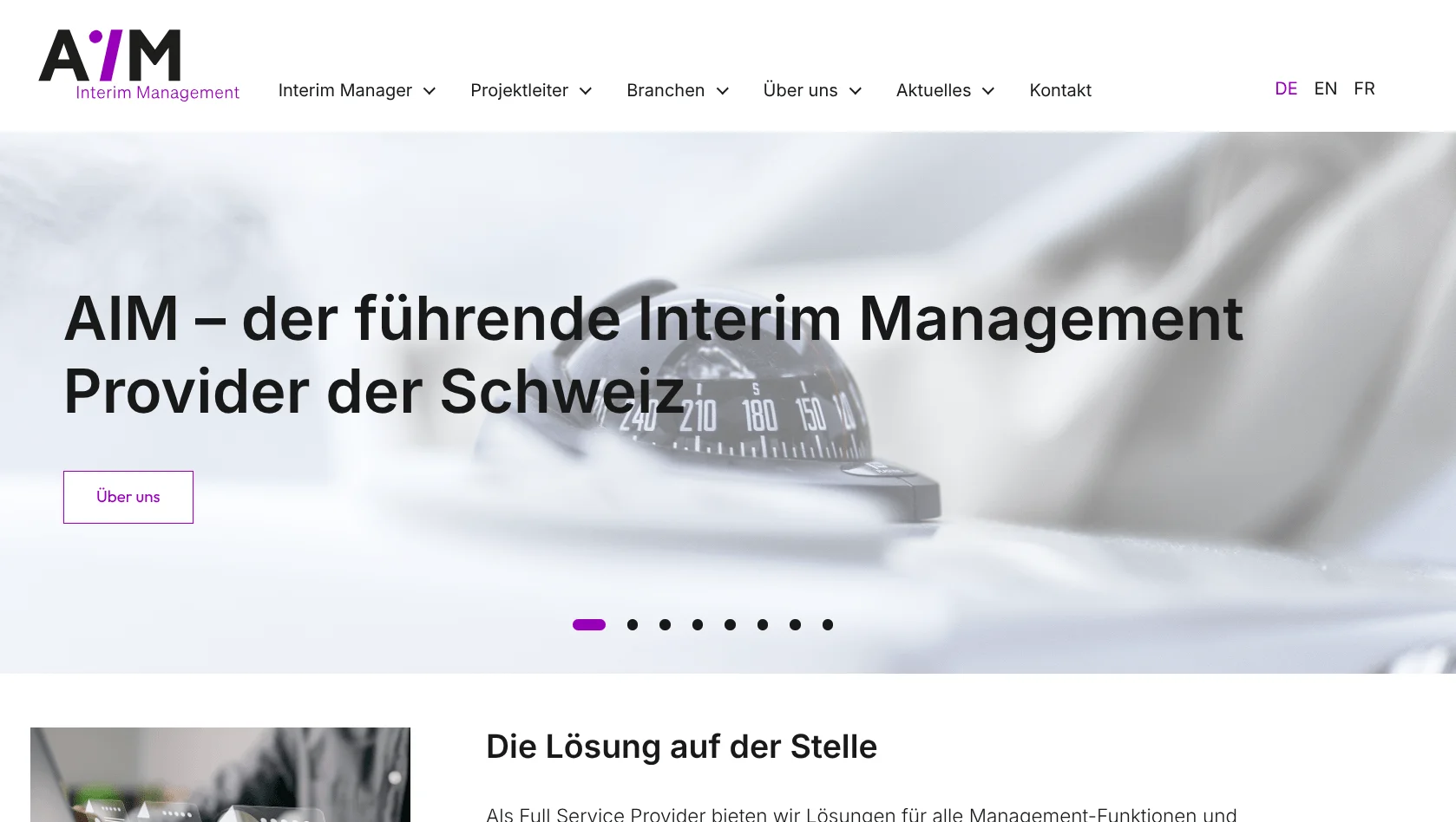 provider header website