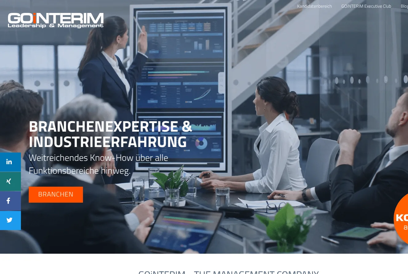 provider header website GOiNTERIM