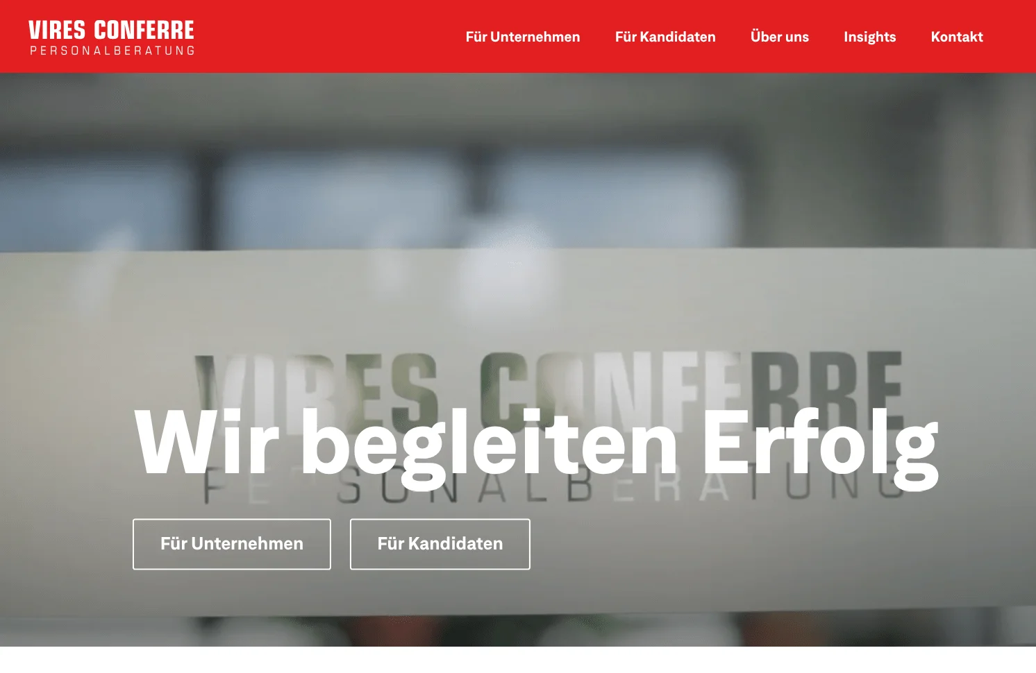 provider header website Vires Conferre