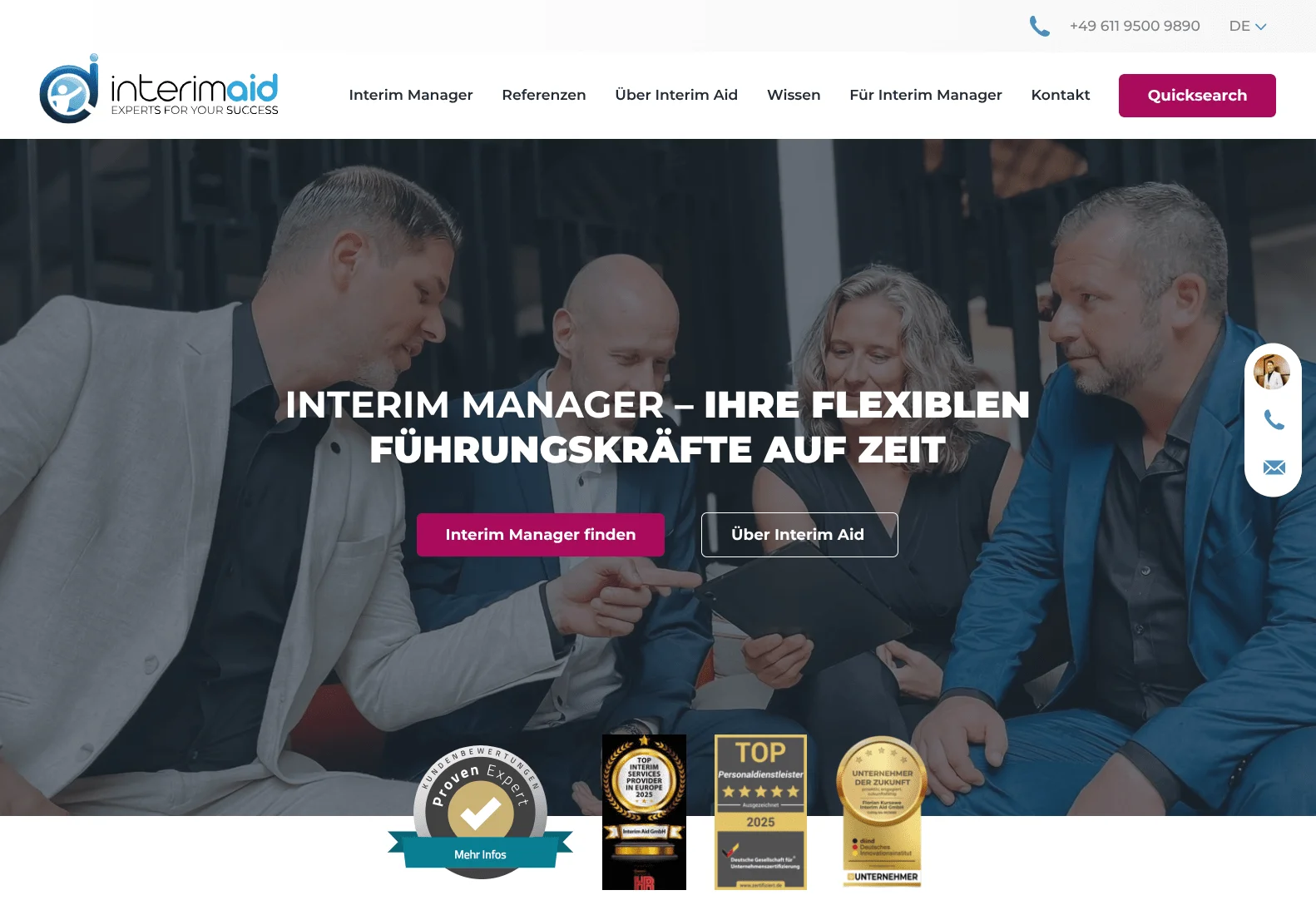 provider header website Interim Aid