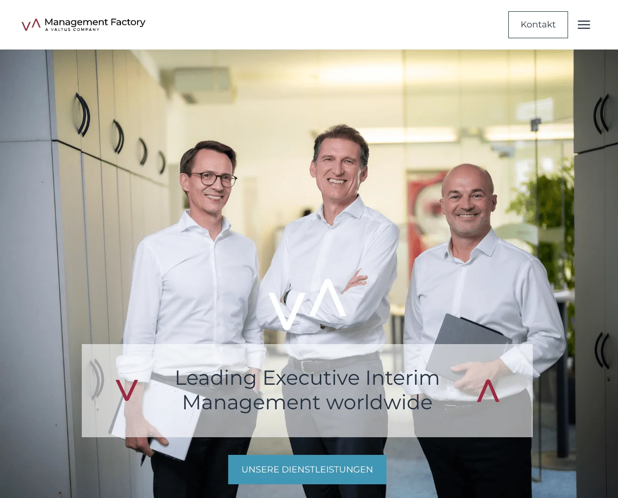 provider header website Management Factory