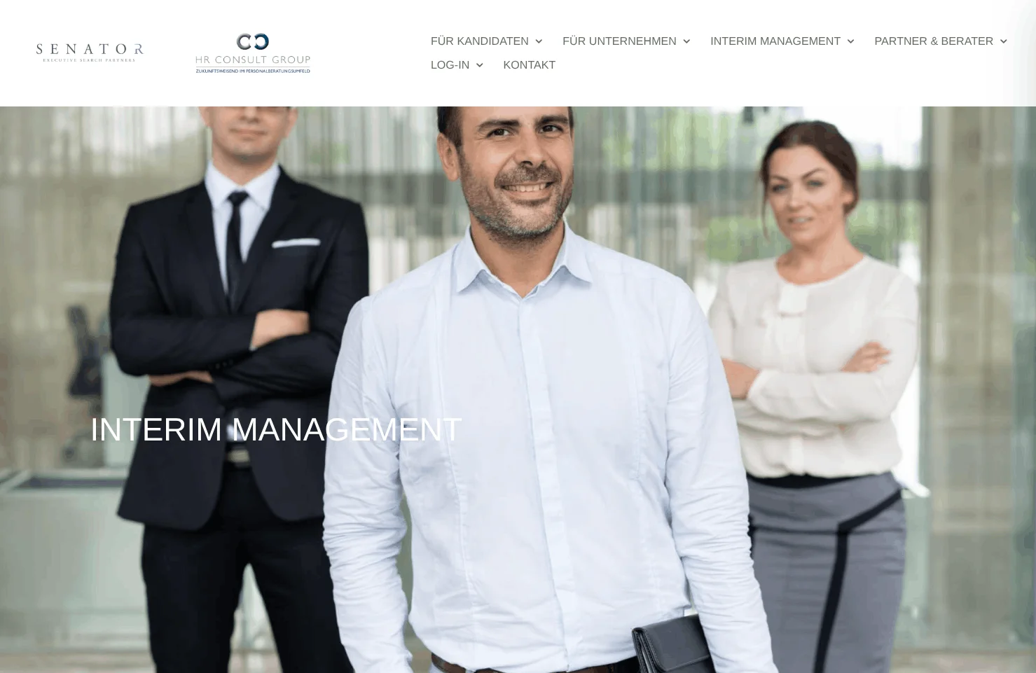 provider header website Senator Executive Search Partners