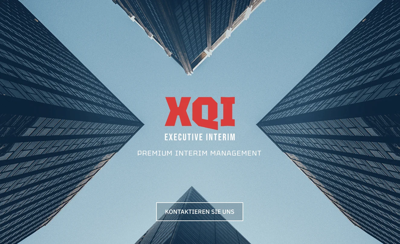provider header website XQI Interim Partner